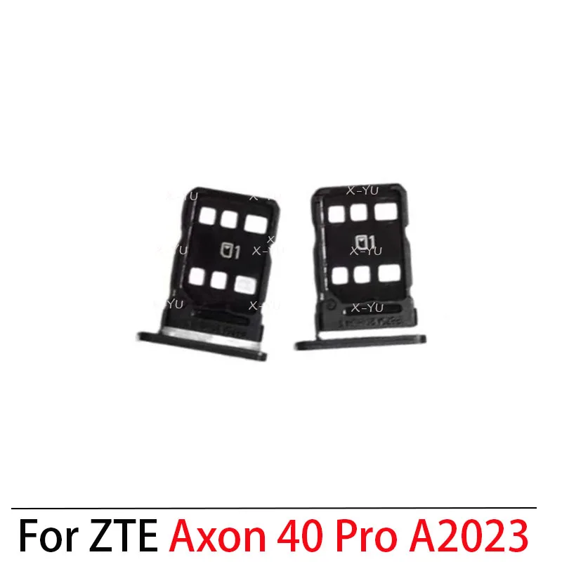 For ZTE Axon 10 Pro A2020 / Axon 40 Pro A2023 SIM Card Tray Holder Slot Adapter Replacement Repair Parts