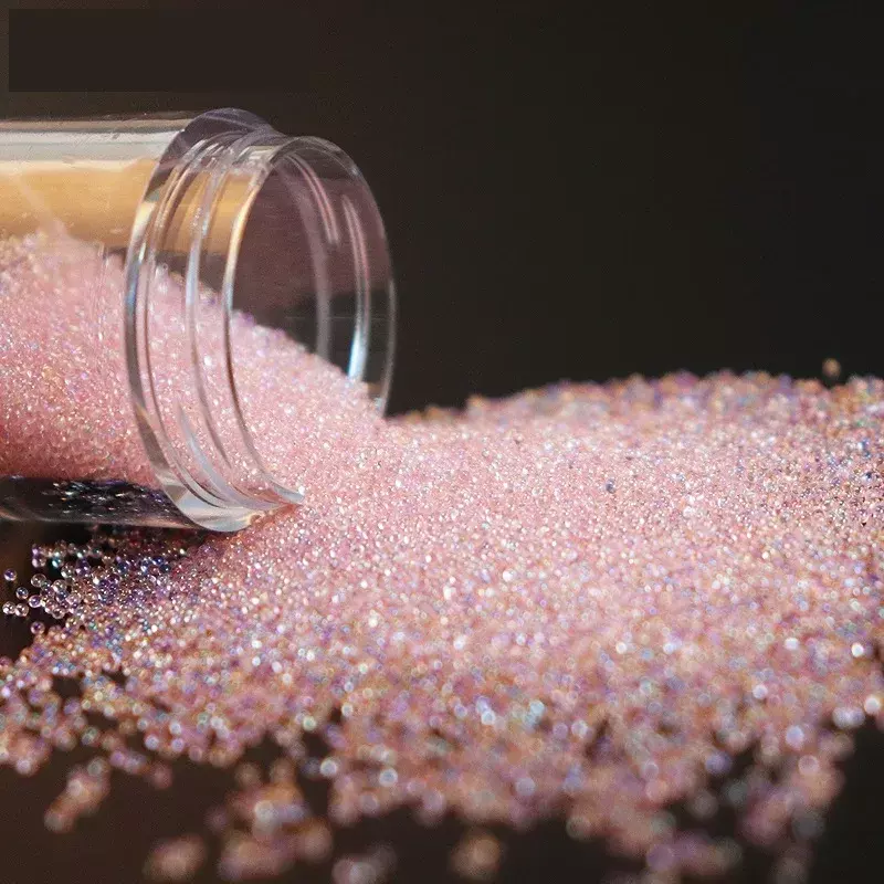 AB Schillernden Caviar Perlen Harz Form Füllungen Füllstoffe DIY Zubehör Kristall Winzigen Glas Bälle Micro Mini Perlen Nail art Decor