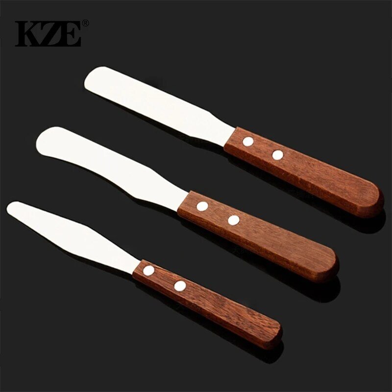 Stainless Steel Waxing Sticks Spatulas For Depilation Hair Removal Applicator Easy Hold Epilator Wax