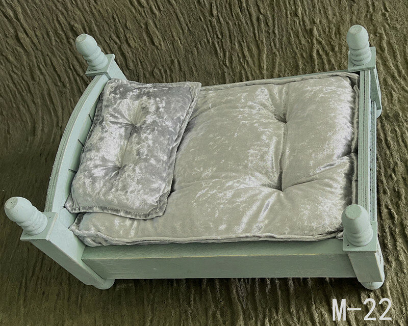 ❤️Newborn Photography Props Accessories Mattress+Pillow 2Pcs/set Studio Baby Photo Accessory Bed Decoration Fotografia