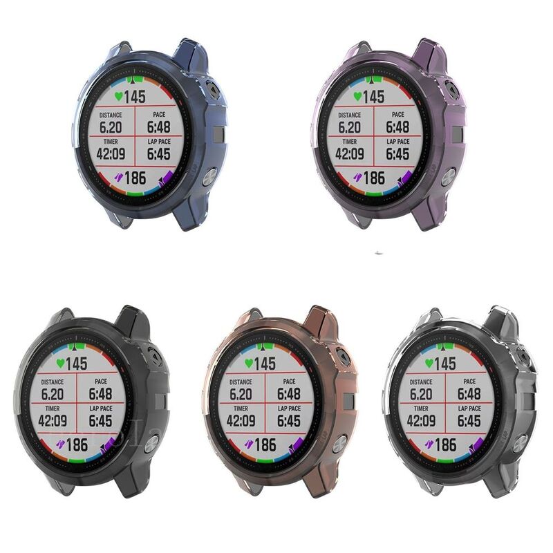 Beschermhoesjes Voor Garmin Enduro Smartwatch Beschermhoes Enduro Cover Zacht Tpu Bumperbehuizing Vervangende Accessoires Frame