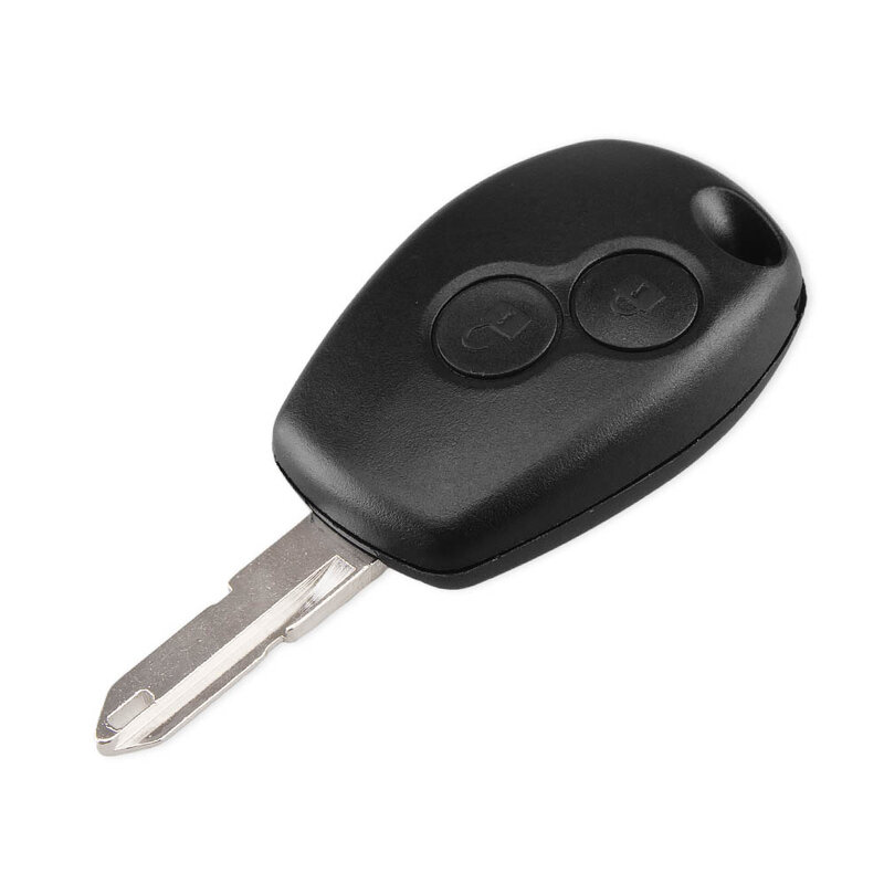 KEYYOU 2 przyciski etui na kluczyki do samochodu pokrowiec na Renault Megan Modus Clio 3 Kangoo Twingo Logan Sandero Duster dla nissana Almera