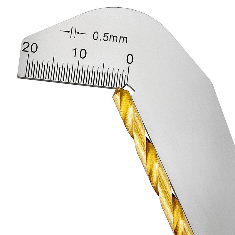 118 graus de torção brocas ângulo gage centro moagem ferramentas afiar canto aço inoxidável borda dianteira ferramenta medição