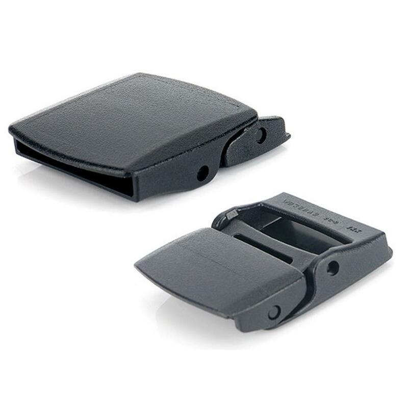 Accessoires de ceinture en toile, solide, carré, clic coulissant, 38mm