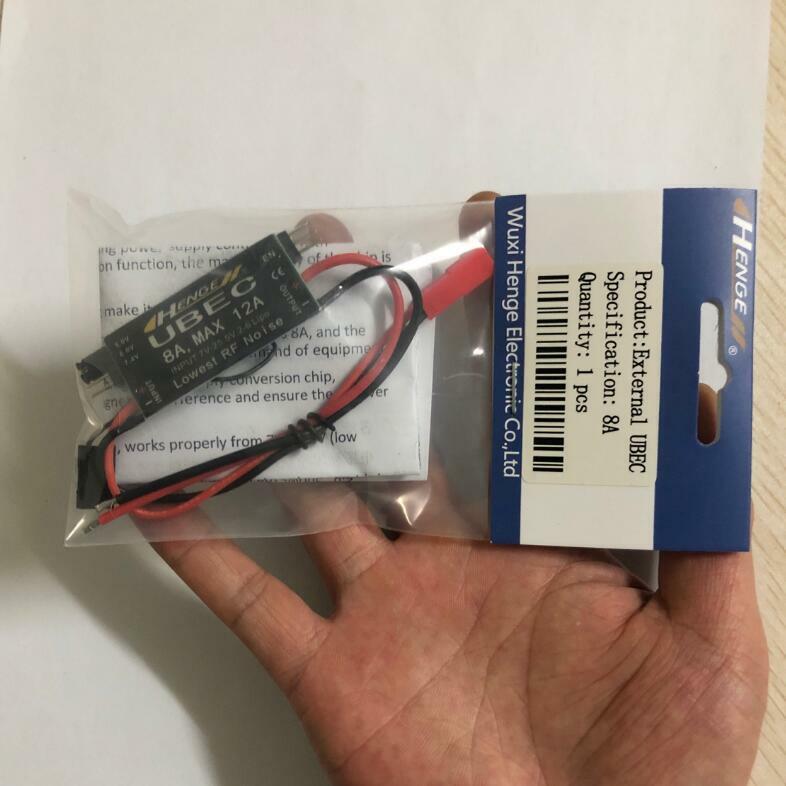 HENGE 8A UBEC Output 5V / 6V 6A / 8A Max 12A Input 7V-25.5V 2-6S Lipo / 6-16 Cell Ni-Mh Switch Mode BEC for RC Multi-copter