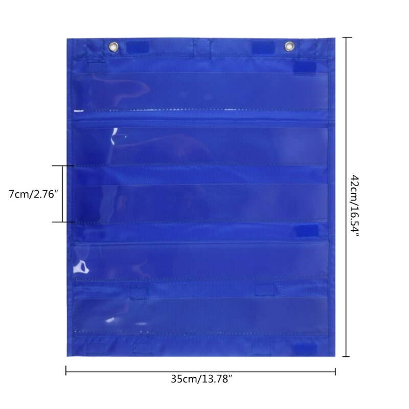 5-warstwowy wykres wiszący na ścianie z organizer z kieszonkami magnetycznym organizer z kieszonkami w klasie do planowania harmonogramu tablicy lodówki
