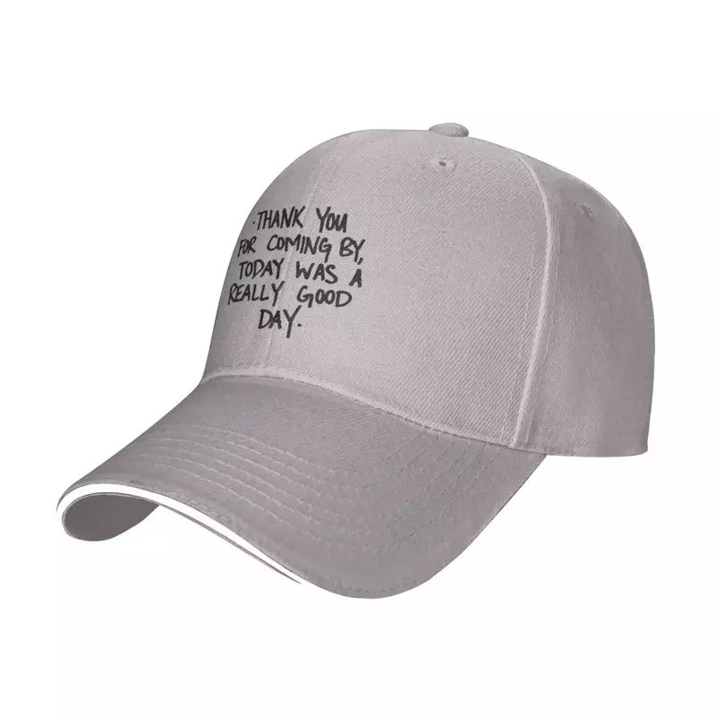 Waterparks Thank you for coming by Cap Baseball Cap Cap male winter hat for women 2022 Men's
