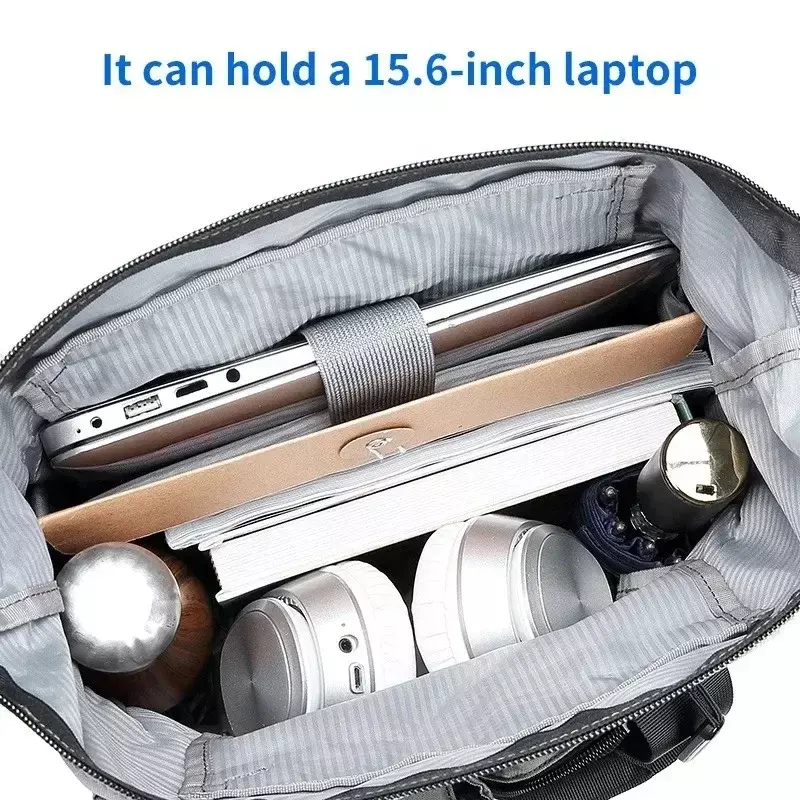 Многофункциональная сумка, портфель на плечо, Мужская диагональная деловая сумка для планшета и документов, для отдыха 14 дюймов, многослойная Сумка для документов
