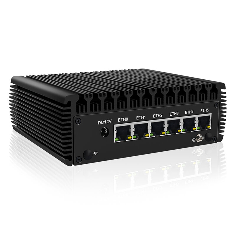 W 11th generacji I5-1135G7/I7-1165G7 Mini 6-Port 2.5G miękkie Router/Lede maszyny wirtualnej Esxi Pass-Through