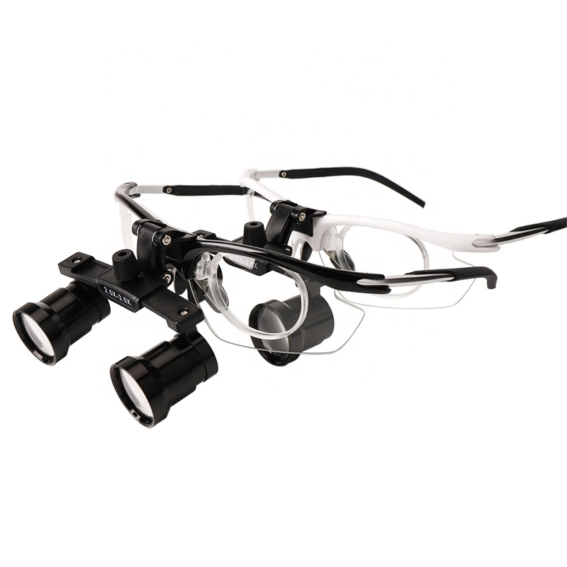2.5X And 3.5X Dental Loupes One 2 Magnification Binocular Magnifying Glass Dentist  Medical Magnifier Dentistry Surgical Loupes