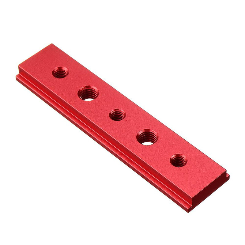 DIY T-바 슬라이더 빨간색 T-트랙 테이블 톱 목공 도구, 23mm/0.9 인치 너비 알루미늄 합금 내구성 하이 퀄리티