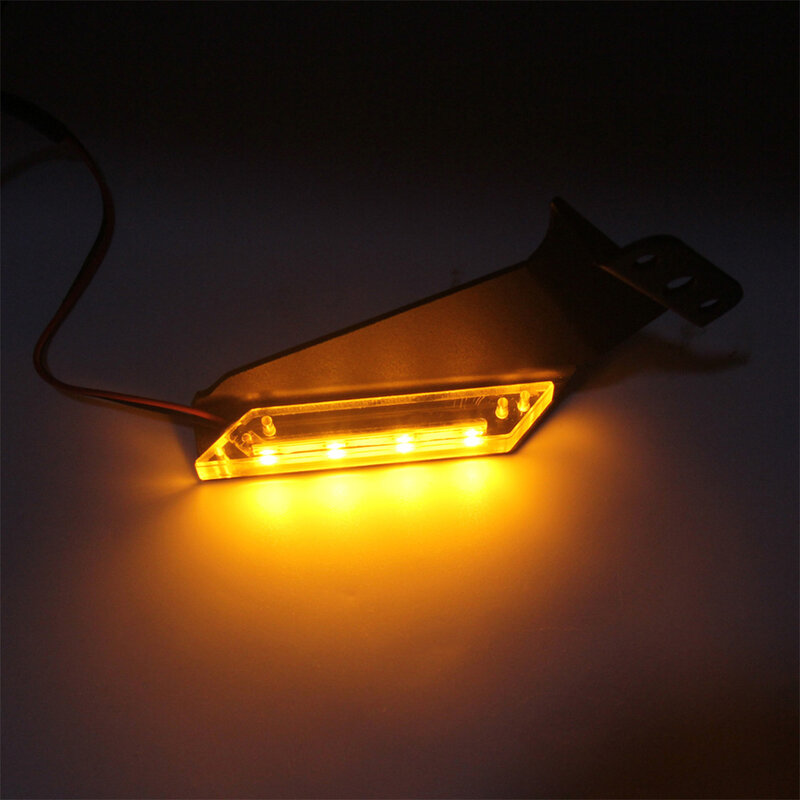 2piece Motorcycle Stand Out On Road High-performance LED Front Turn Signal Light High Performance