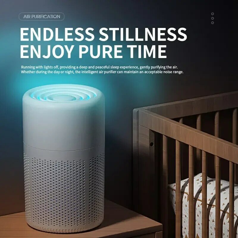 HEPA Air Purifier For Home With Scented Sponge,Deodorizing For Office Living Room Bedrooms