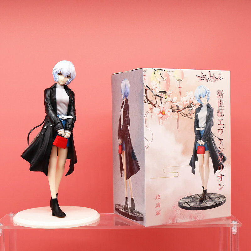 Neue Eva Ayanami Rei Action figur Anime Peripherie geräte süße Mädchen Sammlung Modell Puppe Spielzeug Geschenk PVC Statuen Desktop-Ornamente