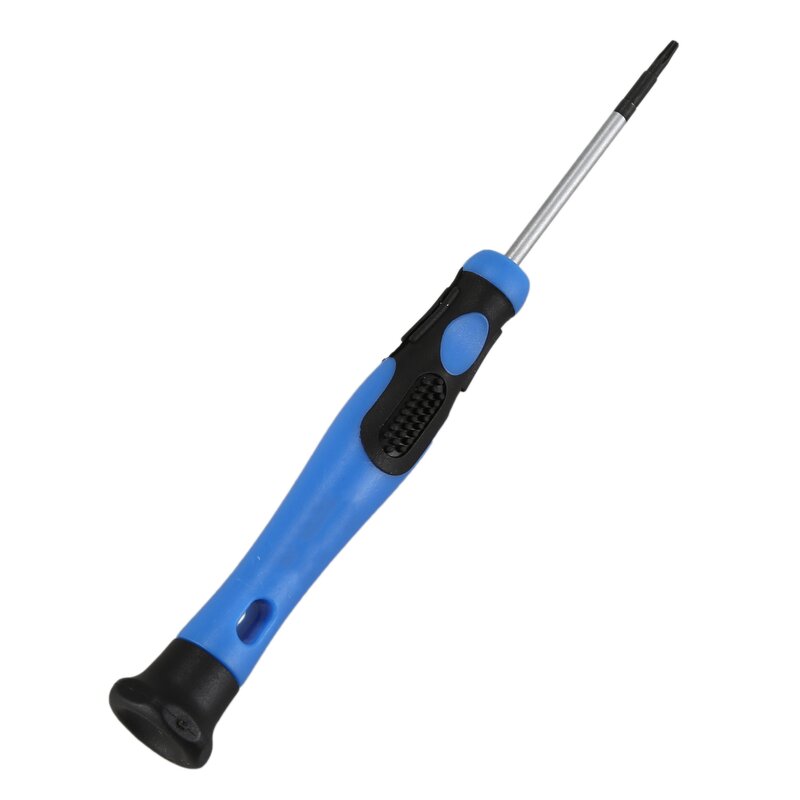 Cacciavite Torx di sicurezza T6 con punta magnetica con impugnatura antiscivolo blu nero