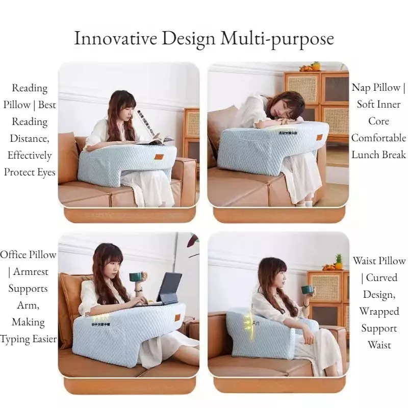 Мягкая подушка для чтения для будущей матери, компьютерный стол для ленивой кровати, подушка для детского отдыха, сидения, рабочая станция для ноутбука
