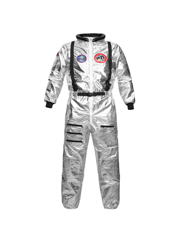 Volwassen Spelen Cosplay Ruimte Kostuum, Rits Vlucht Astronaut Kostuum Vrouwen Halloween Kostuums Voor Mannen Jumpsuit Astronaut Pak