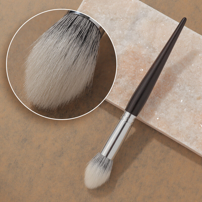Duo Stippling Blush brushbrush natural Hair Powder Brush Duo Fiber Highlight Brush