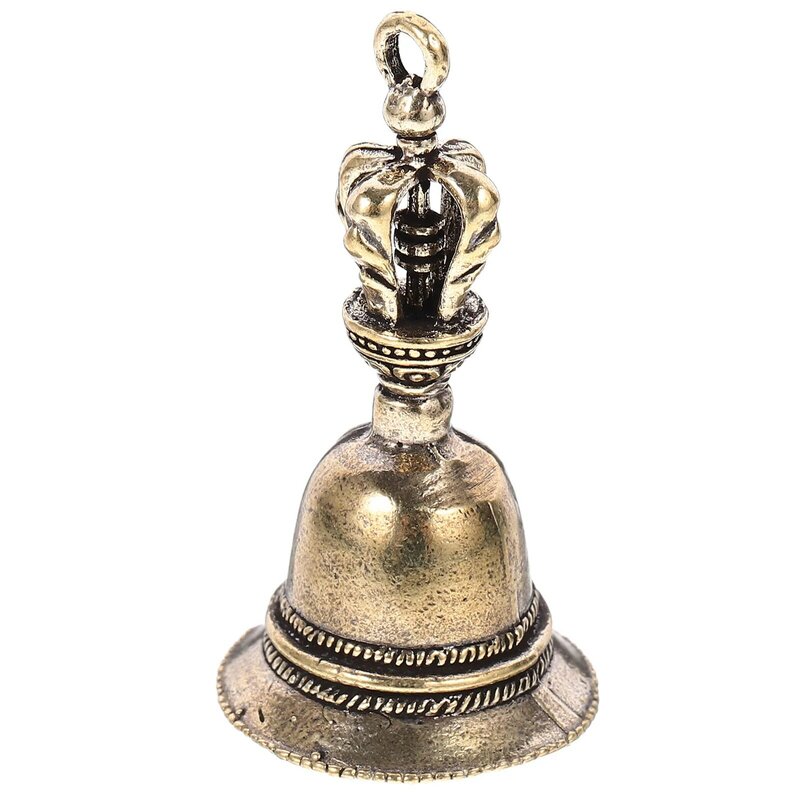 Campana a mano portatile attrezzatura per l'insegnamento del campanello ornamento da tavolo decorazioni per la casa Vintage