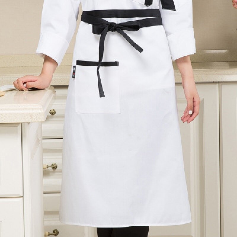 Pwq029ใหม่ทั้งหมดตรงกับผ้ากันเปื้อน Chef Uniform Waiter ผ้ากันเปื้อน