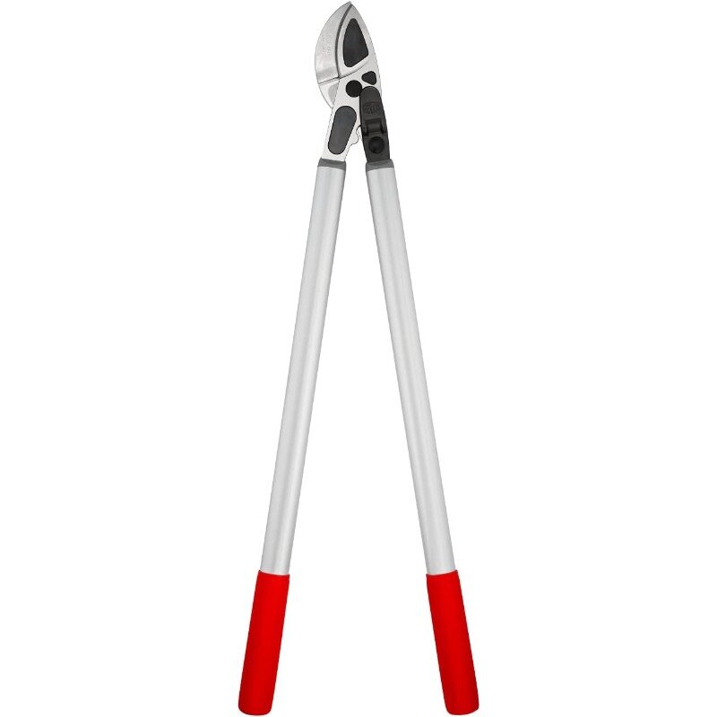 FELCO-Épilateur à longue portée à deux mains avec lame incurvée, style enclume, levier à action, rouge et gris, F231 231