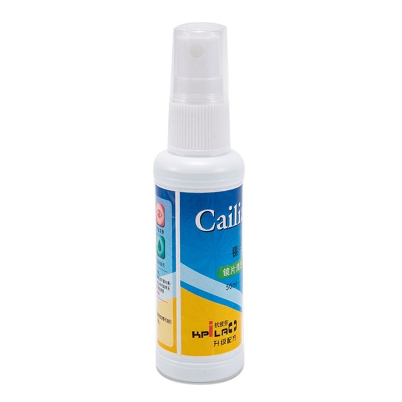 Botella de Spray para Limpiador de lentes, botella de Spray de viaje para Todas las lentes y pantallas, tamaño de 1,7 oz