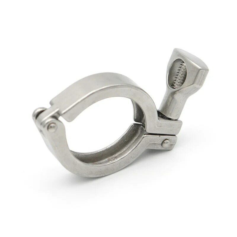0.5"1.5"2"3"4"50.5mm25.4mm34mm64mm91mm119mm Stainless Steel Sanitary Tri Clamp Clover For Ferrule Homebrew Pipe Fittings