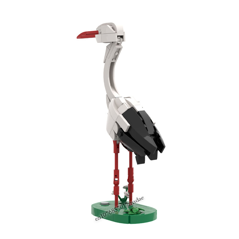 NEW 146PCS most common animals in nature around the world Stork MOC Model DIY creative ideas Children Toy birthday Gift Blocks