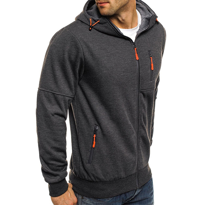 MRMT hoodie pria, Hoodie Sweatshirt pria santai kardigan hoodie pullover Jacquard kasual pria 2024