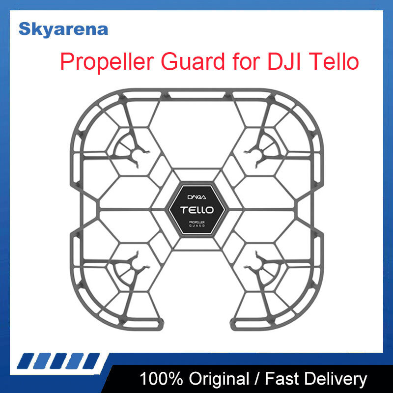 Cynova-Protetor de hélice para DJI Tello, protetor totalmente fechado, gaiola protetora, adereços Wing Fan Cover, Drone Acessórios