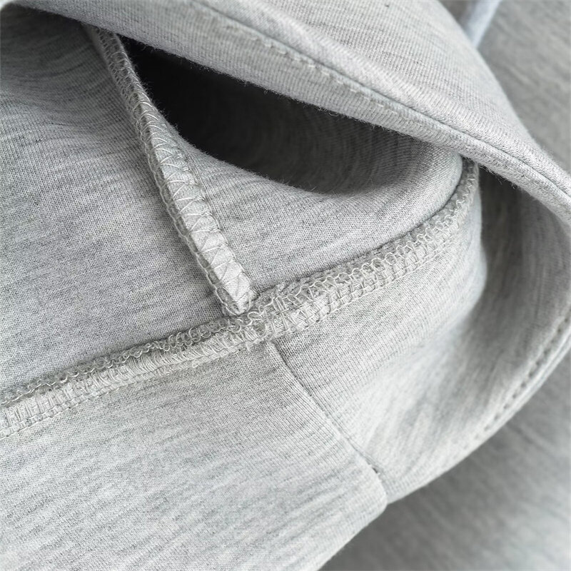 KEYANKETIAN Winter New Women's Zipper Hoodie High Street Unisex style Double Pockets Oversize Loose Sweatshirts Outerwear Top