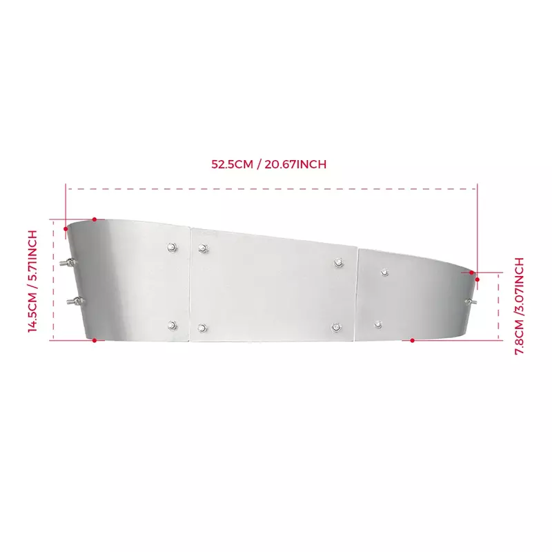 KEMIMOTO Aluminum Belt Inner Clutch Cover Guard Drive Shield Protector for Can-Am Maverick X3 Max Silver UTV 4x4 2/4 Doors