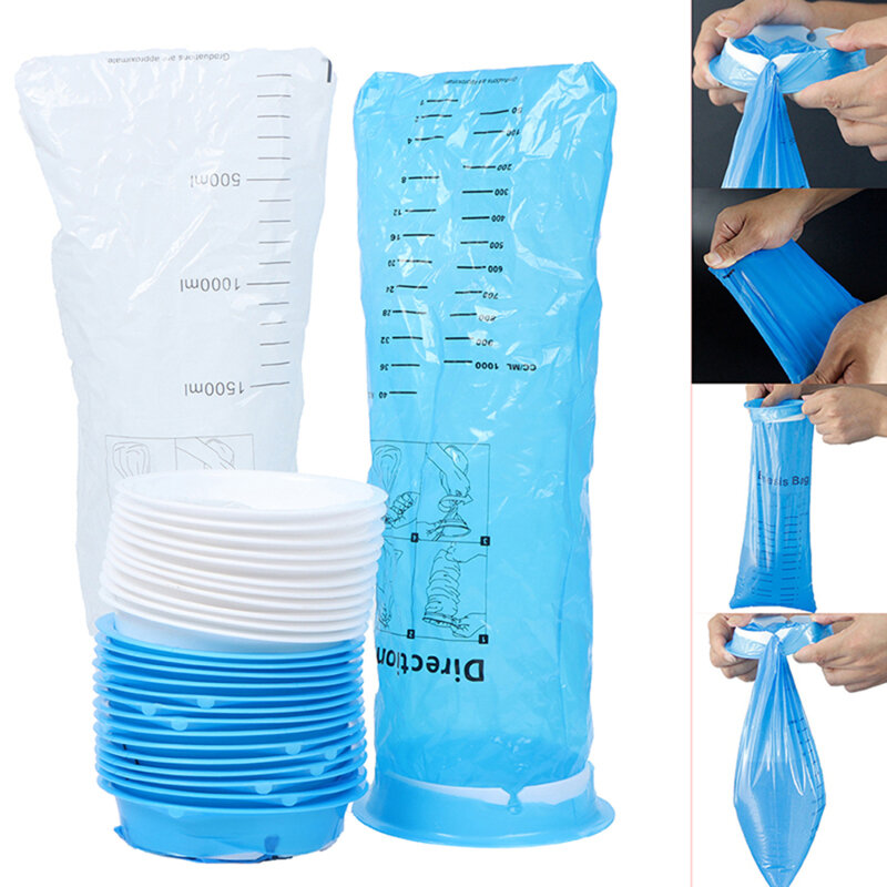 Large Capacity Vomit Bag Cleaning Hygienic  School Hotel Travel Disposable Nausea Sickness Car Airplane Emesis Bag