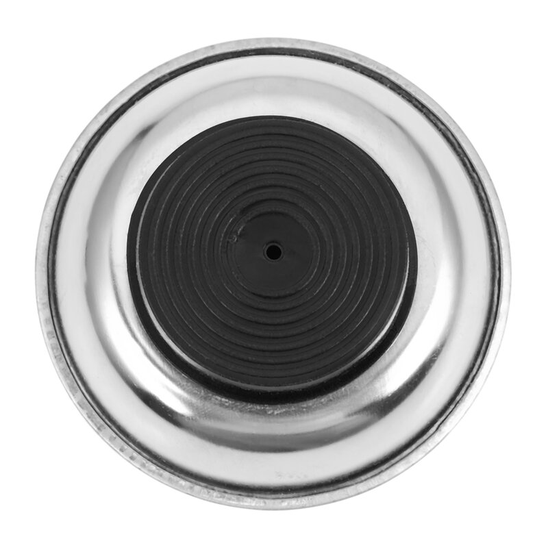 Pièce magnétique circulaire en acier inoxydable, bol, outil, boulons, vis, plaque, argent, 3 pouces