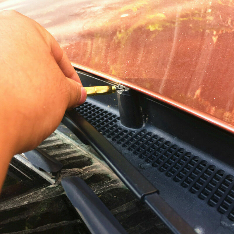 (13 + 7) ferramenta da escova da agulha do jato do carro para a limpeza da arruela do bocal do limpador do pulverizador do pára-brisa