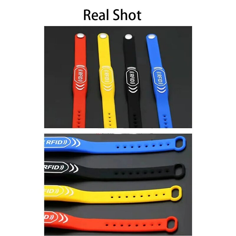 3/5/10pcs Rfid T5577 Waterproof Wristband Can Repeatedly Erase Smart Chip Id125khz Tag Copy Em4305 Badge Token Clone Write
