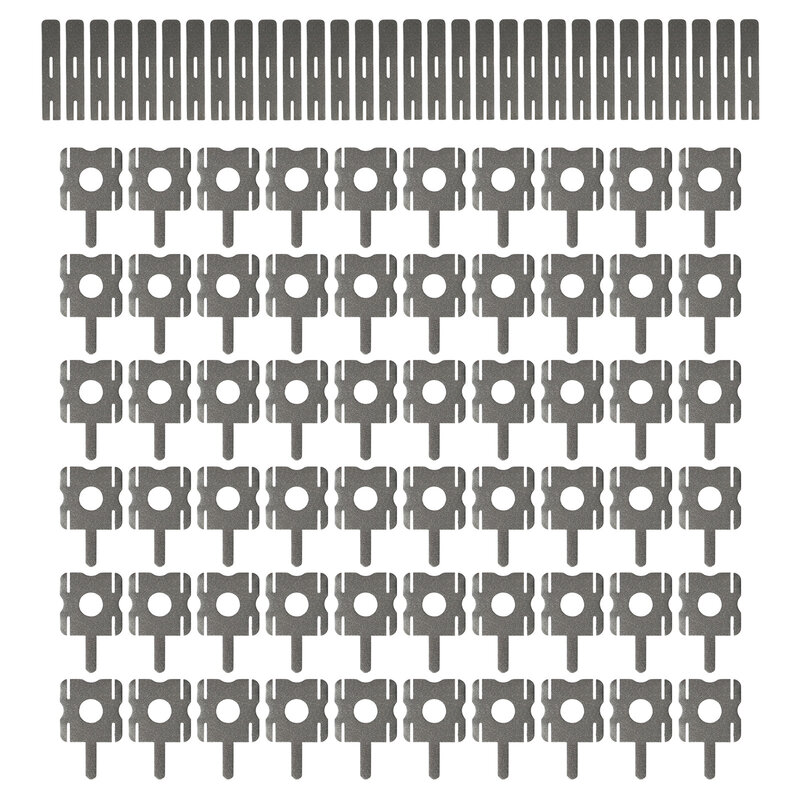 15Set vernickelte Stahlband band bleche mit geringem spezifischen Widerstand für Zubehör für Punkts chweiß werkzeuge für Lithium batterien