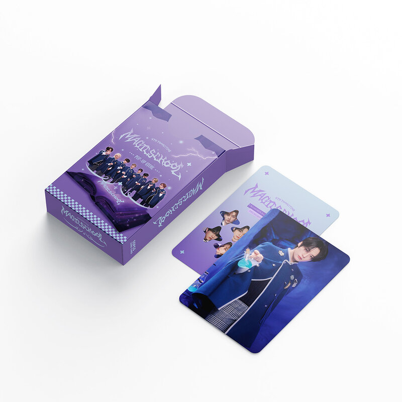 55 шт./коробка KPOP Hyunjin Felix Han Волшебная школа 4 фаната ломо карты Bangchan Changbin Lee знаем селфи фотокарты Поклонники подарки