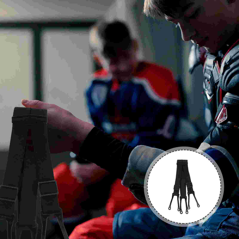 Eishockey Drop Strap Hosen Traktion gürtel Hosenträger dehnbarer Schutz elastische Pflicht