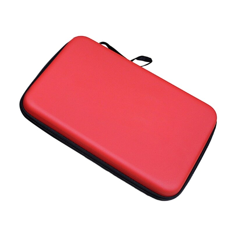 Bolsa ligera paleta ping-pong, estuche impermeable, bolsa dura portátil para raqueta tenis bolso cuadrado con