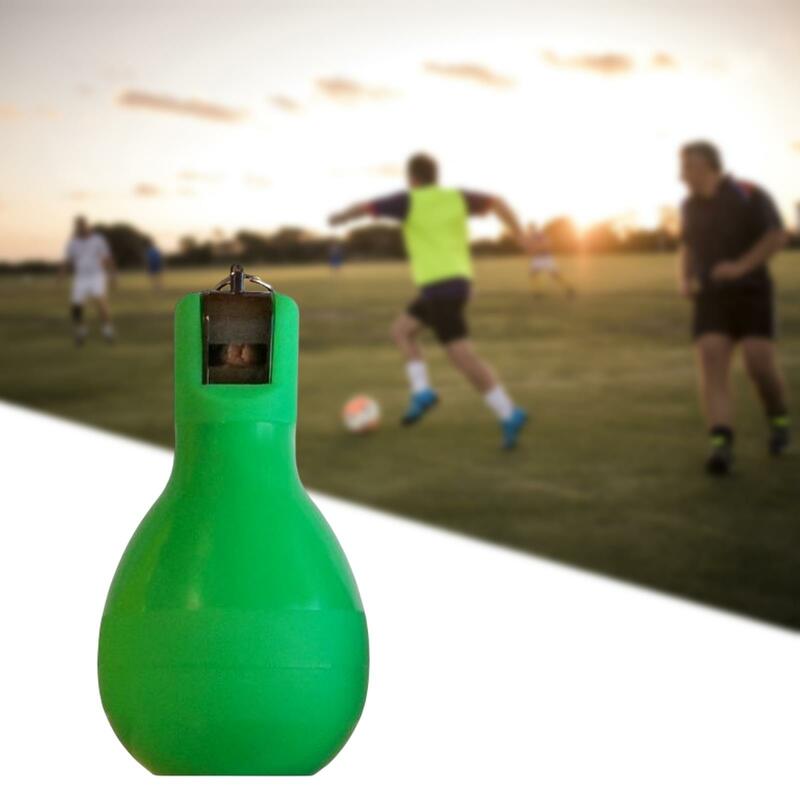 Squeeze Whistle PVC นกหวีดการฝึกอบรมสำหรับฟุตบอลทางกายภาพการศึกษาผู้ตัดสิน