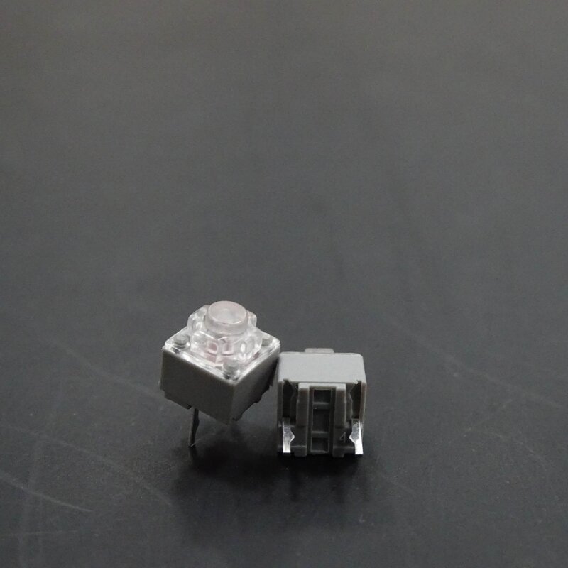 6x6x7.2mm HUANO Quiet Micro Switches 10Million Clicks Life Mouse Button 2Pins Micro Switches 2PCs/10PCs