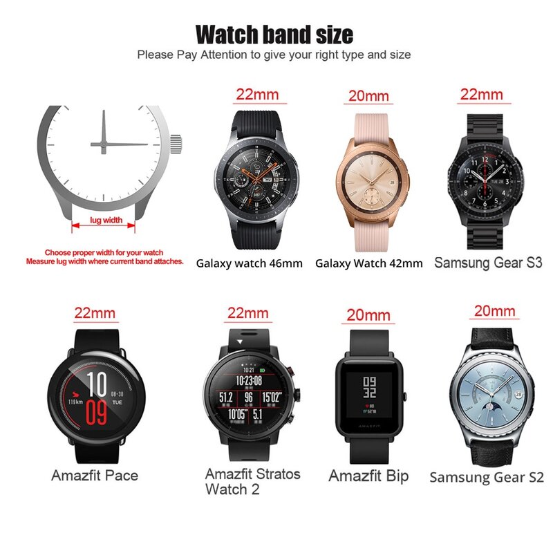 20mm 22mm Echtes Leder Armband Uhr band für Samsung Galaxy Uhr 42 46mm Getriebe S3 Sport für amazfit Armband Quick Release