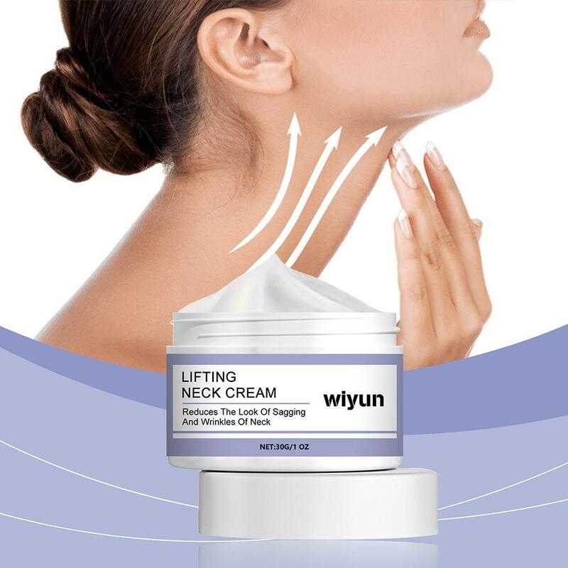 Neck Wrinkle Removal Cream Tightening Firming Fade Fine Lines Double Chin Anti-Aging Necklines Lifting Shaping Beauty Neck Cream