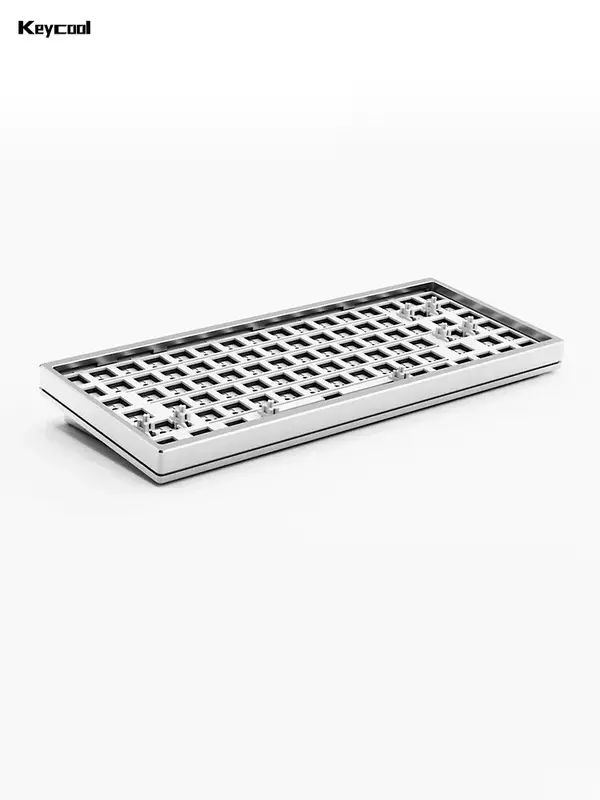 Игровая клавиатура KEYCOOL K84, проводная металлическая подсветка, 87 клавиш, RGB, подсветка под заказ