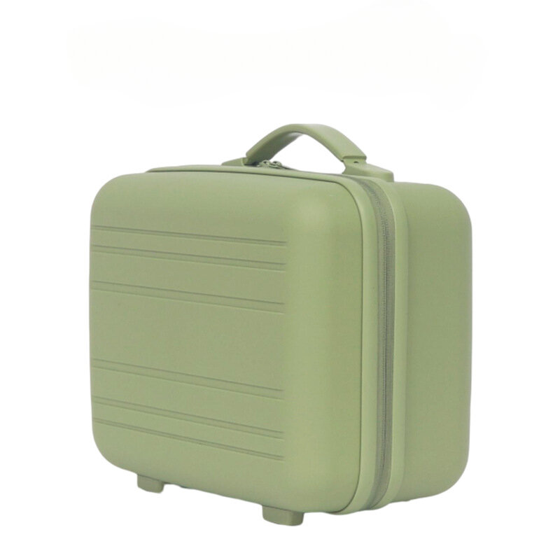 韓国版のポータブルトラベルケース,メイクアップキャリングケース,小さな収納バッグ,ジッパー付きスーツケース,新品,14インチ,2023