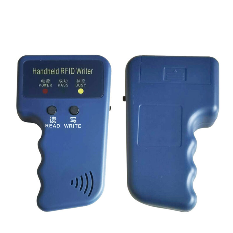 Handheld 125KHz TK4100 EM4100 RFID Copier Writer Duplicator Programmer Reader EM4305 T5577 EM4205 Rewritable ID Keyfob Tags Card