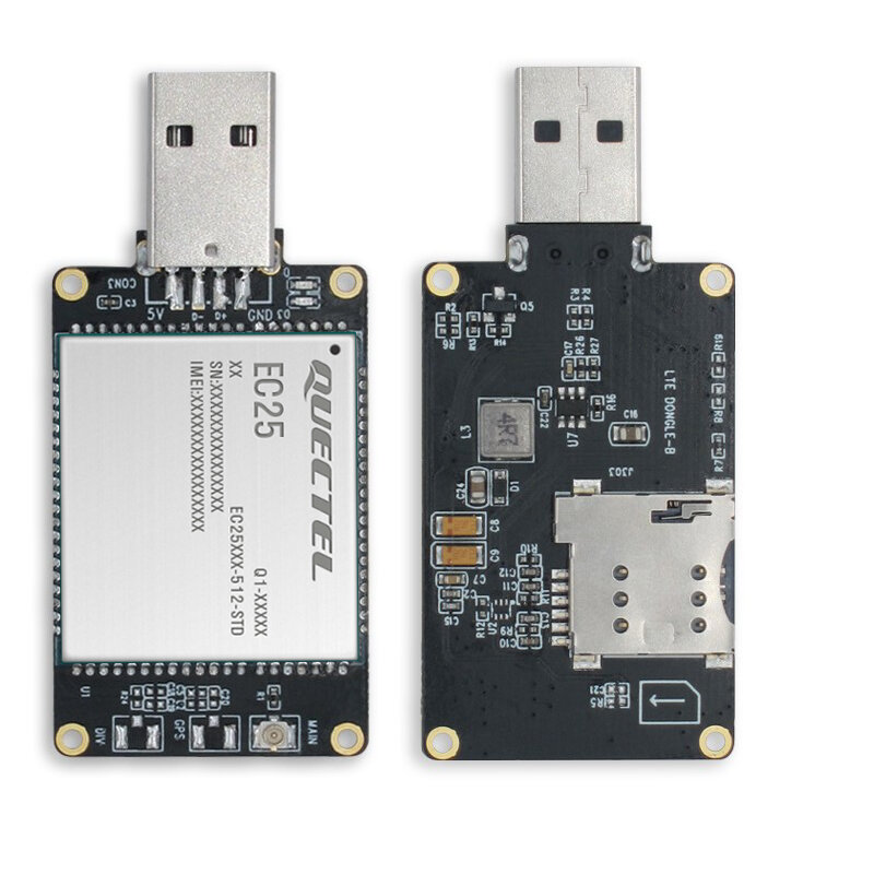 Quectel-4G LTE Cat Modem, USB 2.0, 4Pin, EC25-EC, EC25-EUX, EC25-J, EC25-E, EC25-AUX, EC25-AFX, USB2.0