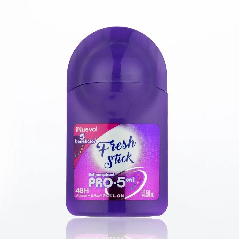 50ml Ball Body Lotion Fresh Stick Underarm Roll on Bottle Fragrance Smooth Dry Pheromone Refreshing