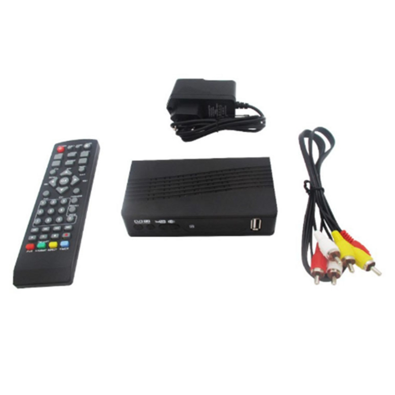 HD99 FTA HEVC H.264 DVB T2 Digital TV Tuner H.264 TV penerima Full HD DVBT2 Video dekoder EU Plug